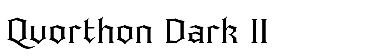 Quorthon Dark II